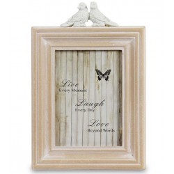 Ramka Prowansalska z Ptaszkami Beżowa B