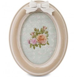 Ramka Prowansalska z Kokardką Beżowa B