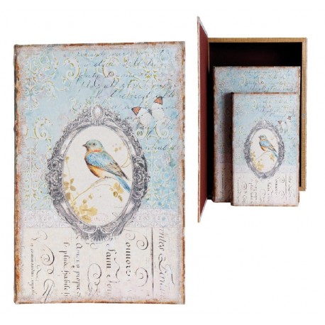 Pudełka Książki Prowansalskie B 3szt.