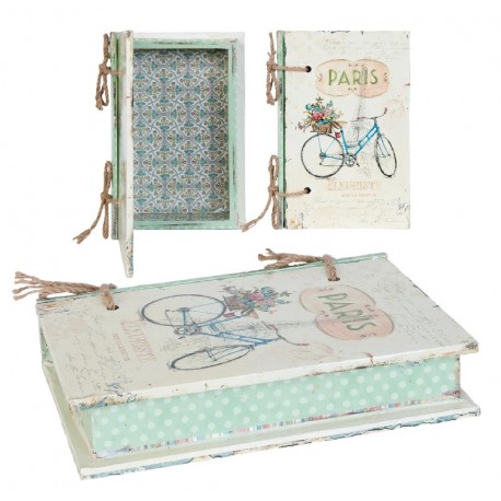 Pudełko Książka z Rowerem