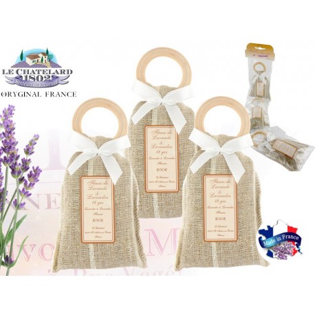 Suszona Lawenda w Woreczkach z Mydłem