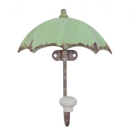 Wieszak Ozdobny Parasol Zielony