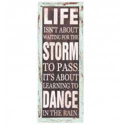 Obraz Vintage z Napisami