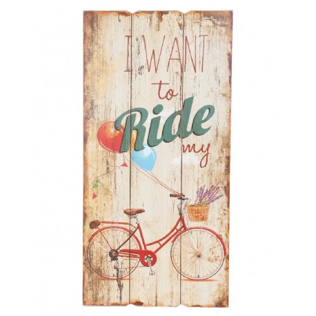 Obraz Retro z Rowerem