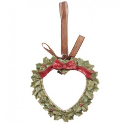 Zawieszka Świąteczna z Mikołajem Metalowa