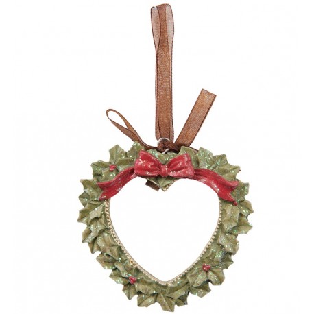 Zawieszka Świąteczna z Mikołajem Metalowa