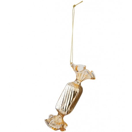 Zawieszka Świąteczna z Mikołajem i Kokardką