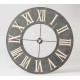 Duży Zegar Metalowy Loft