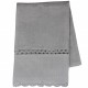 Ręcznik Kuchenny z Koronką Szary