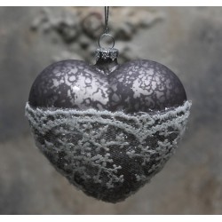 Bombka Chic Antique Serce 3