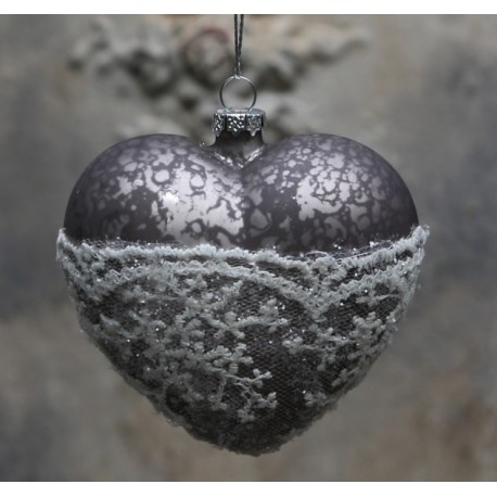 Bombka Chic Antique Serce 3