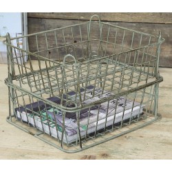 Metalowe Kosze Chic Antique 2szt. Nakładane