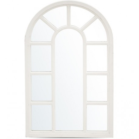 Lustro Prowansalskie Okno Białe B