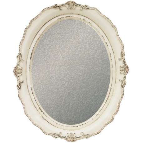 Lustro Prowansalskie z Okiennicami i Wieszaczkami A