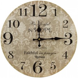 Zegar z Angielskimi Napisami