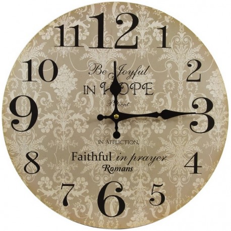 Zegar z Angielskimi Napisami