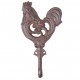 Wieszak Żeliwny z Kogutem
