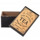 Drewniane Pudełko Retro Herbata