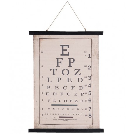 Obraz Retro z Literami