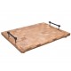 Drewniana Taca z Uchwytami A