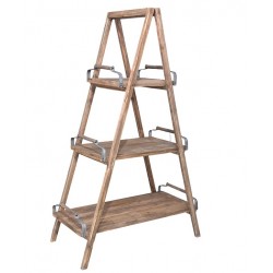 Regał Drabina z Tacami