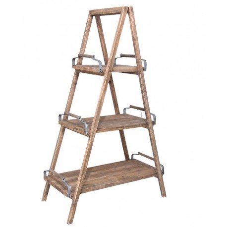 Regał Drabina z Tacami