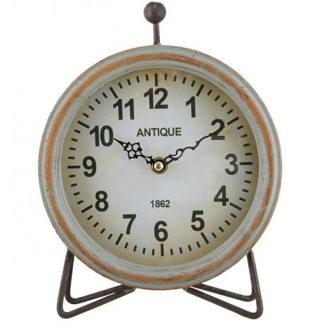 Zegarek Stołowy Retro Szary