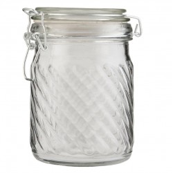 Szklany Słoik z Pokrywką