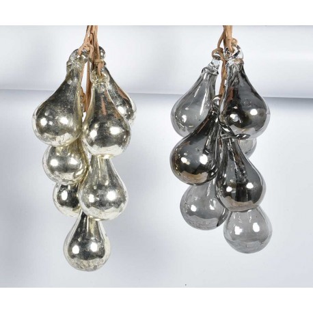 Srebrne Bombki Belldeco Sople
