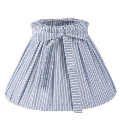 Abażur Prowansalski w Niebieskie Paski A