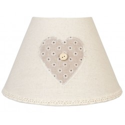 Abażur w Stylu Prowansalskim Beżowy B