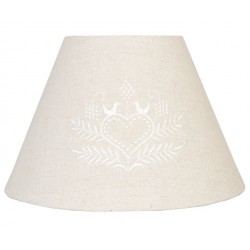 Abażur w Stylu Prowansalskim Beżowy C