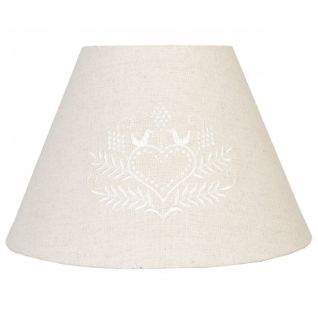 Abażur w Stylu Prowansalskim Beżowy C