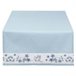 Bieżnik Stołowy Prowansalski w Niebieskie Kwiaty B