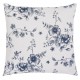  Poszewka Na Poduszkę Prowansalska w Niebieskie Kwiaty
