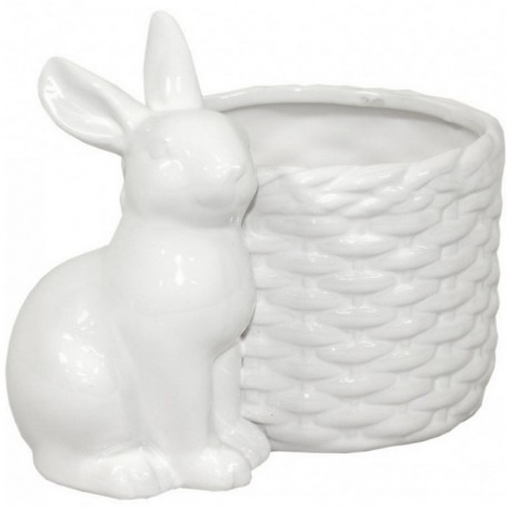 Osłonka Na Doniczkę Wielkanocna z Zajączkiem B