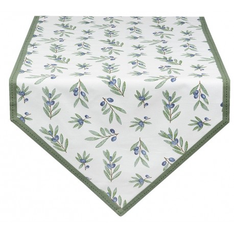 Bieżnik Stołowy z Oliwkami A