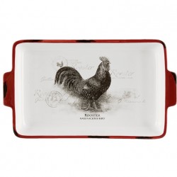 Naczynie Ceramiczne w Stylu Prowansalskim z Krową