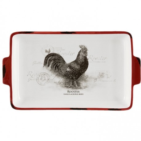 Naczynie Ceramiczne w Stylu Prowansalskim z Krową