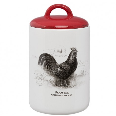 Pojemnik Kuchenny w Stylu Prowansalskim z Krową