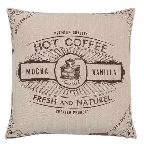 Poszewka Ozdobna Beżowa Coffee