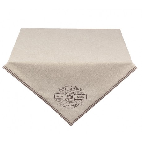 Obrus Beżowy Coffee Kwadratowy B