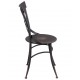 Krzesło Metalowe Loft Czarne