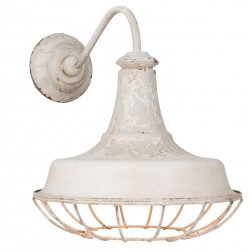 Kinkiet Industrialny Metalowy Kremowy Clayre & Eef