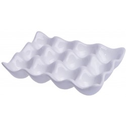 Talerz Na Jajka Biały A