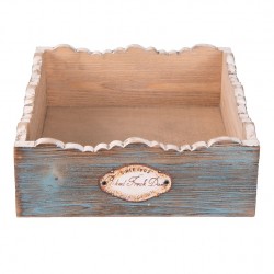 Drewniane Pudełko Prowansalskie Na Herbatę B