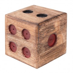 Drewniana Taca Prowansalska z Przegródkami