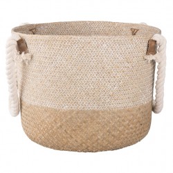 Drewniany Wieszak Prowansalski z Półką