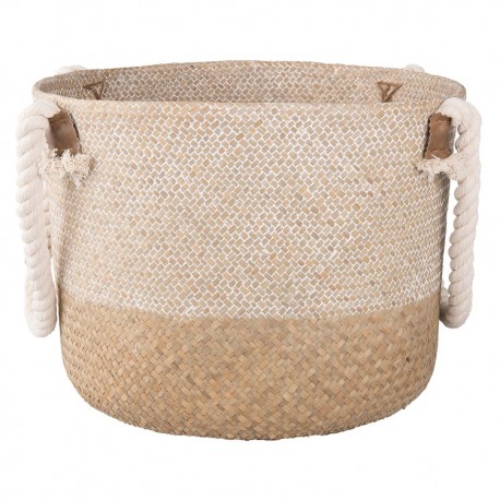 Drewniany Wieszak Prowansalski z Półką