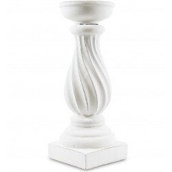 Świecznik Prowansalski Biały B